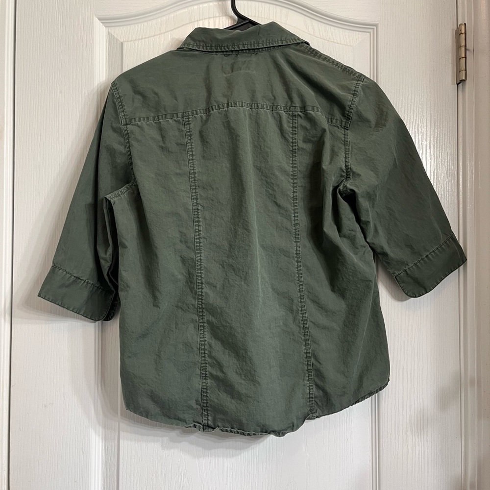 Vintage American Eagle Youth Medium Button-Up - Picture 6 of 6